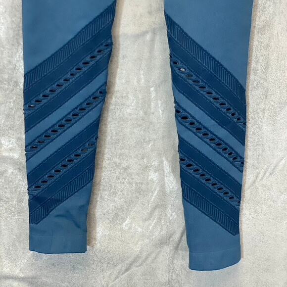 NUX Women's Steely Skies High Life High-Waist Open Mesh Seamless Pull-On Ankle - Picture 5 of 10